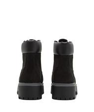 TIMBERLAND STONE STREET PLATFORM WP Waterproof leather ankle boot Jetblack - Women&rsquo;s shoes - 4