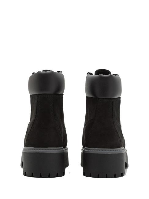 STONE STREET PLATFORM WP Waterproof leather ankle boot Jetblack - Women&rsquo;s shoes