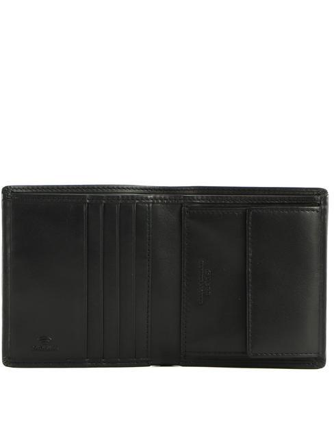 NEW BOSTON Vertical wallet in leather BLACK - Men’s Wallets