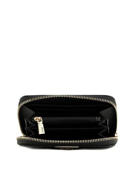 LAUREL Medium Zip Around Wallet BLACK - Women&rsquo;s Wallets