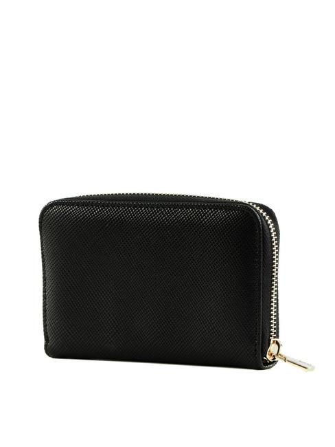 LAUREL Medium Zip Around Wallet BLACK - Women&rsquo;s Wallets