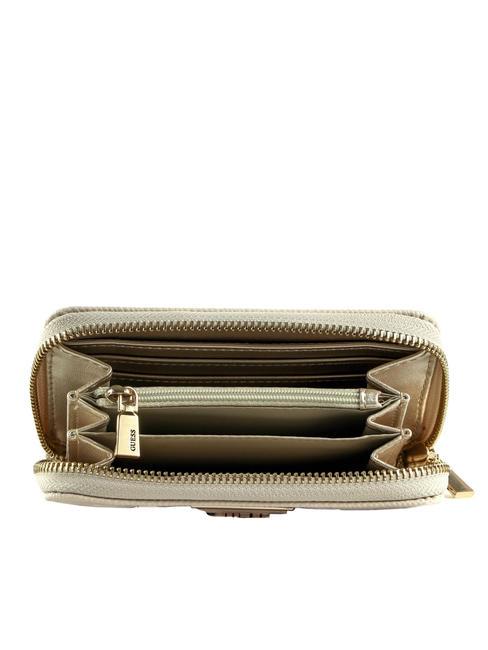 LAUREL Medium Zip Around Wallet STONE - Women&rsquo;s Wallets