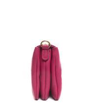 LESAC SIMONA Tris dollar leather shoulder bag fuchsia - Women’s Bags - 6