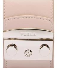 FURLA METROPOLIS Mini shoulder bag in leather ballerina - Women’s Bags - 4