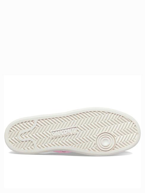 JAZZ COURT Leather sneakers white/pink - Men&rsquo;s shoes