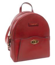 THE BRIDGE BARBARA Leather backpack currant / gold - Women’s Bags - 4