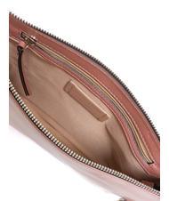 GIANNI CHIARINI CLUTCH Bag with shoulder strap, in leather rose dawn - Women’s Bags - 5