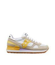 SAUCONY SHADOW ORIGINAL Sneakers white/yellow - Women&rsquo;s shoes - 2