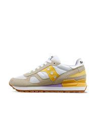 SAUCONY SHADOW ORIGINAL Sneakers white/yellow - Women&rsquo;s shoes - 3
