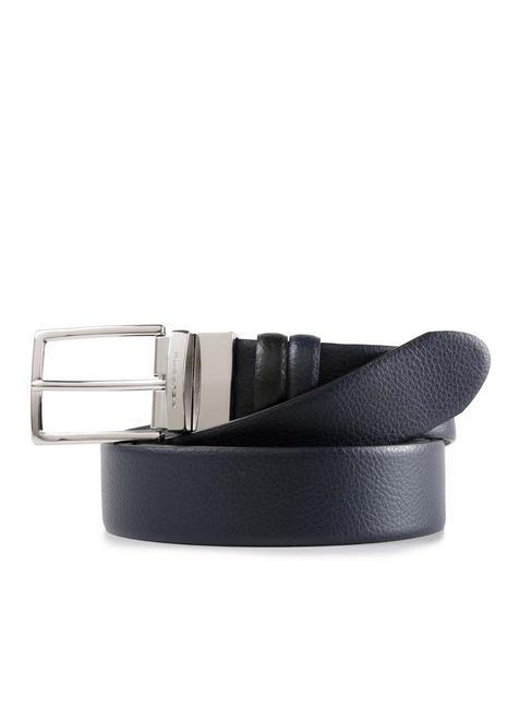 MODUS Reversible leather belt black / blue - Belts