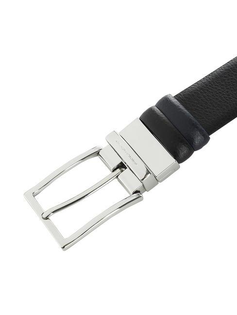 MODUS Reversible leather belt black / blue - Belts