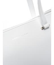 TOSCA BLU GRACE Leather shopping bag white - Women&rsquo;s Bags - 3