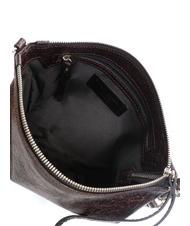 GIANNI CHIARINI SHINY Leather clutch bag burgundy - Women’s Bags - 5