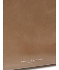 GIANNI CHIARINI CLUTCH Bag with shoulder strap, in leather cameo - Women&rsquo;s Bags - 3