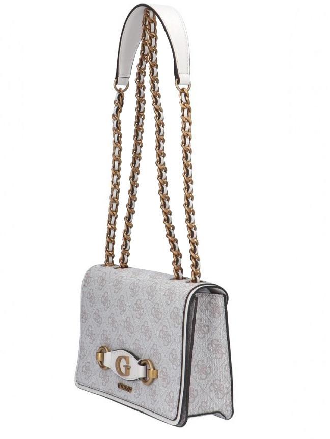 Guess Izzy Convertible Shoulder Bag Where Logo Buy At Outlet Prices!