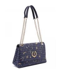 POLLINI HERITAGE STARLIGHT Shoulder bag with flap bluberry - Women&rsquo;s Bags - 2