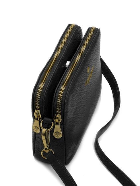 TIFFANY KATE Mini shoulder bag in leather black - Women&rsquo;s Bags