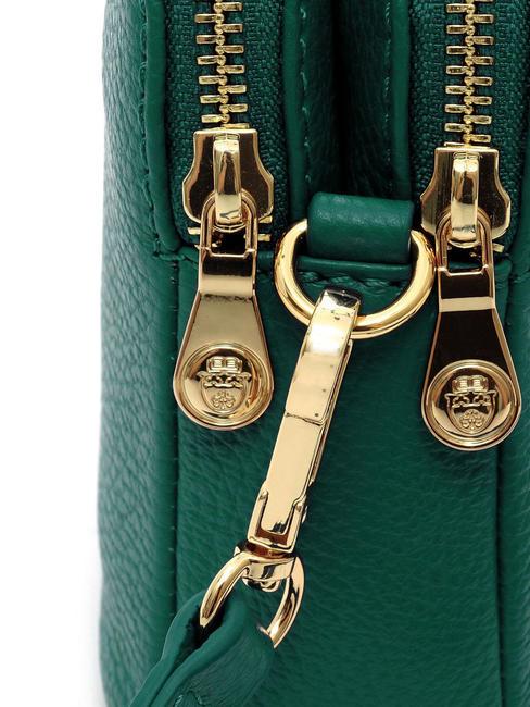 TIFFANY KATE Mini shoulder bag in leather dark green - Women&rsquo;s Bags