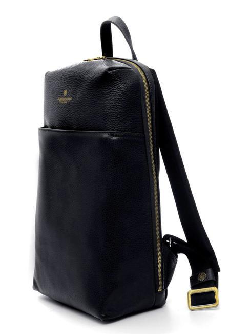 TIFFANY JANE Leather backpack for 15.6" pc black - Laptop backpacks