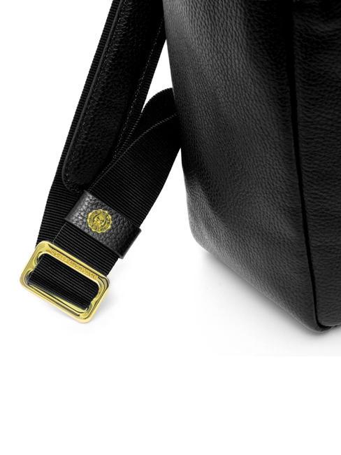 TIFFANY JANE Leather backpack for 15.6" pc black - Laptop backpacks