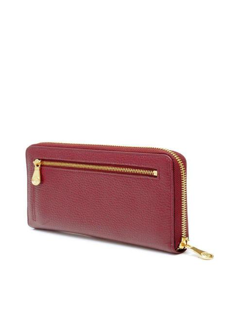 TIFFANY Large zip around leather wallet red - Women&rsquo;s Wallets