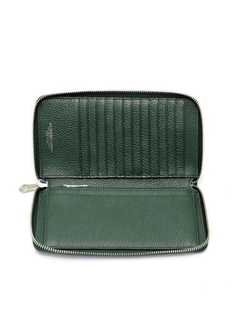 TIFFANY Large zip around leather wallet dark green - Women&rsquo;s Wallets