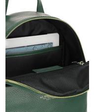 SPALDING TIFFANY Small leather backpack dark green - Women&rsquo;s Bags - 5