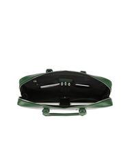 SPALDING TIFFANY Leather briefcase for 15" pc holder dark green - Work Briefcases - 7