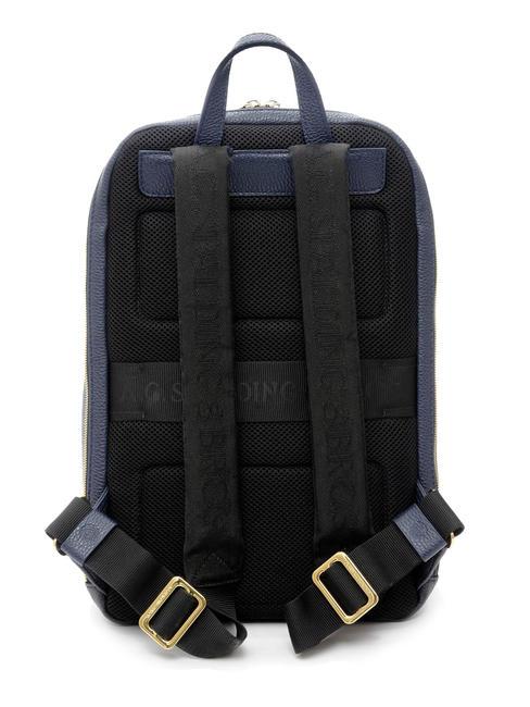 TIFFANY JANE Leather backpack for 15.6" pc blue - Laptop backpacks