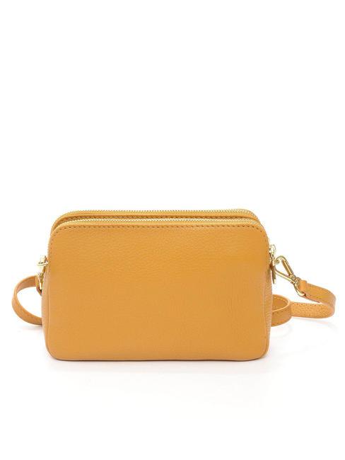 TIFFANY KATE Mini shoulder bag in leather mustard - Women&rsquo;s Bags