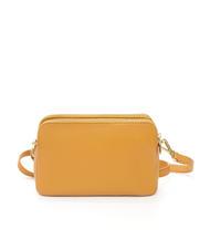 SPALDING TIFFANY KATE Mini shoulder bag in leather mustard - Women&rsquo;s Bags - 3