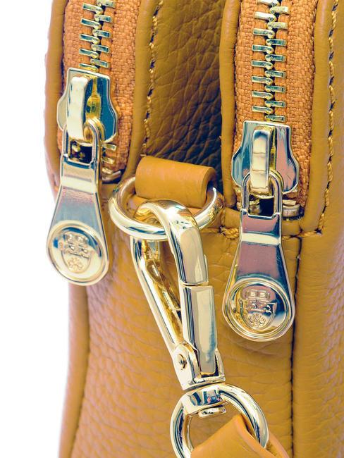 TIFFANY KATE Mini shoulder bag in leather mustard - Women&rsquo;s Bags