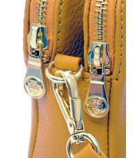 SPALDING TIFFANY KATE Mini shoulder bag in leather mustard - Women&rsquo;s Bags - 4