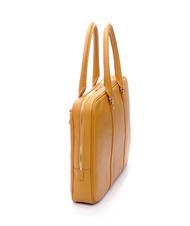 SPALDING TIFFANY Leather briefcase for 15" pc holder mustard - Work Briefcases - 2