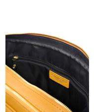 SPALDING TIFFANY Leather briefcase for 14" laptop mustard - Work Briefcases - 5