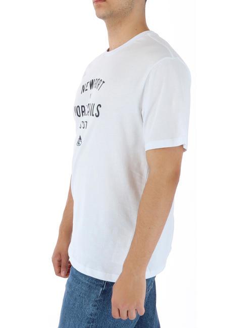 NEWPORT USA Cotton T-shirt white - T-shirt