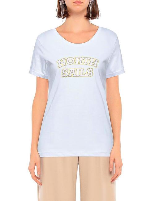 LOGO PRINT Cotton T-shirt white - T-shirt