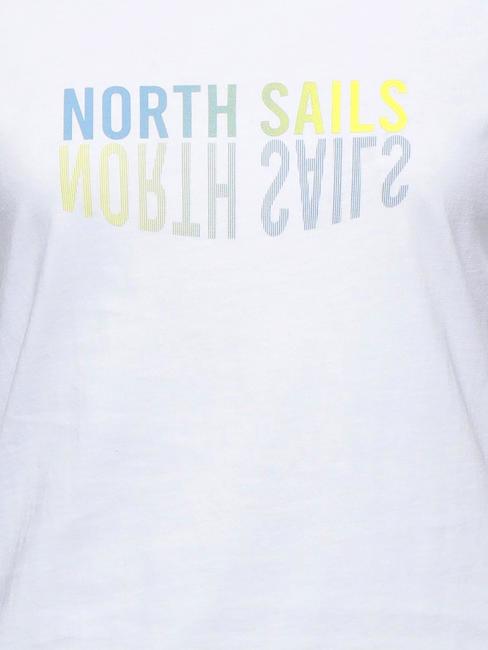 LOGO MIRROR Cotton T-shirt white - T-shirt