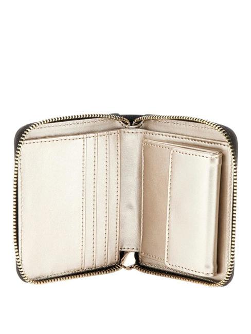 LAUREL Logo Zip Around Mini Wallet vikky large roo tote bag mochalog - Women&rsquo;s Wallets