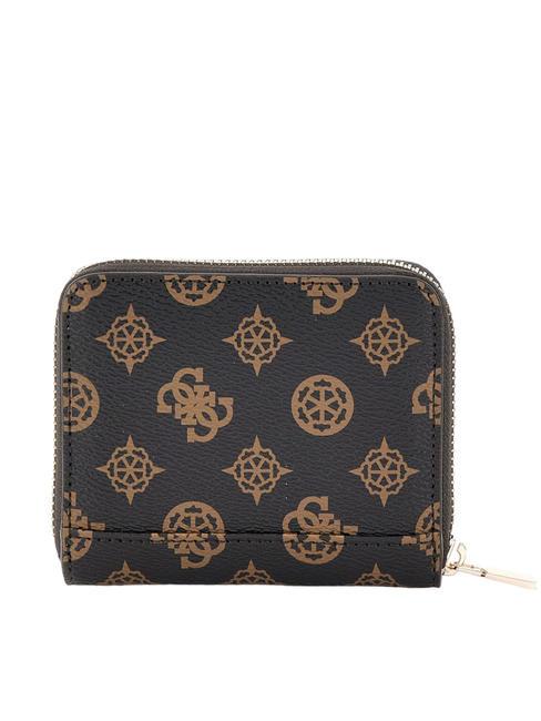 LAUREL Logo Zip Around Mini Wallet vikky large roo tote bag mochalog - Women&rsquo;s Wallets