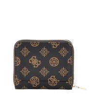 GUESS LAUREL Logo Zip Around Mini Wallet vikky large roo tote bag mochalog - Women&rsquo;s Wallets - 3