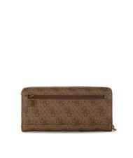 GUESS ALEXIE Zip Around Wallet MILK LOGO - Women&rsquo;s Wallets - 3
