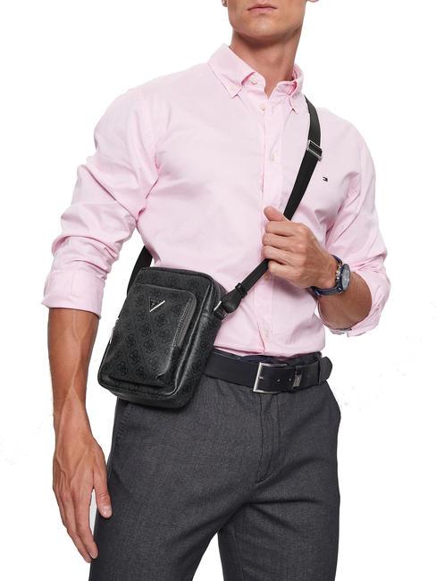 MILANO Shoulder bag BLACK - Over-the-shoulder Bags for Men