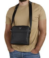 GUESS CERTOSA Shoulder bag BLACK - Over-the-shoulder Bags for Men - 4