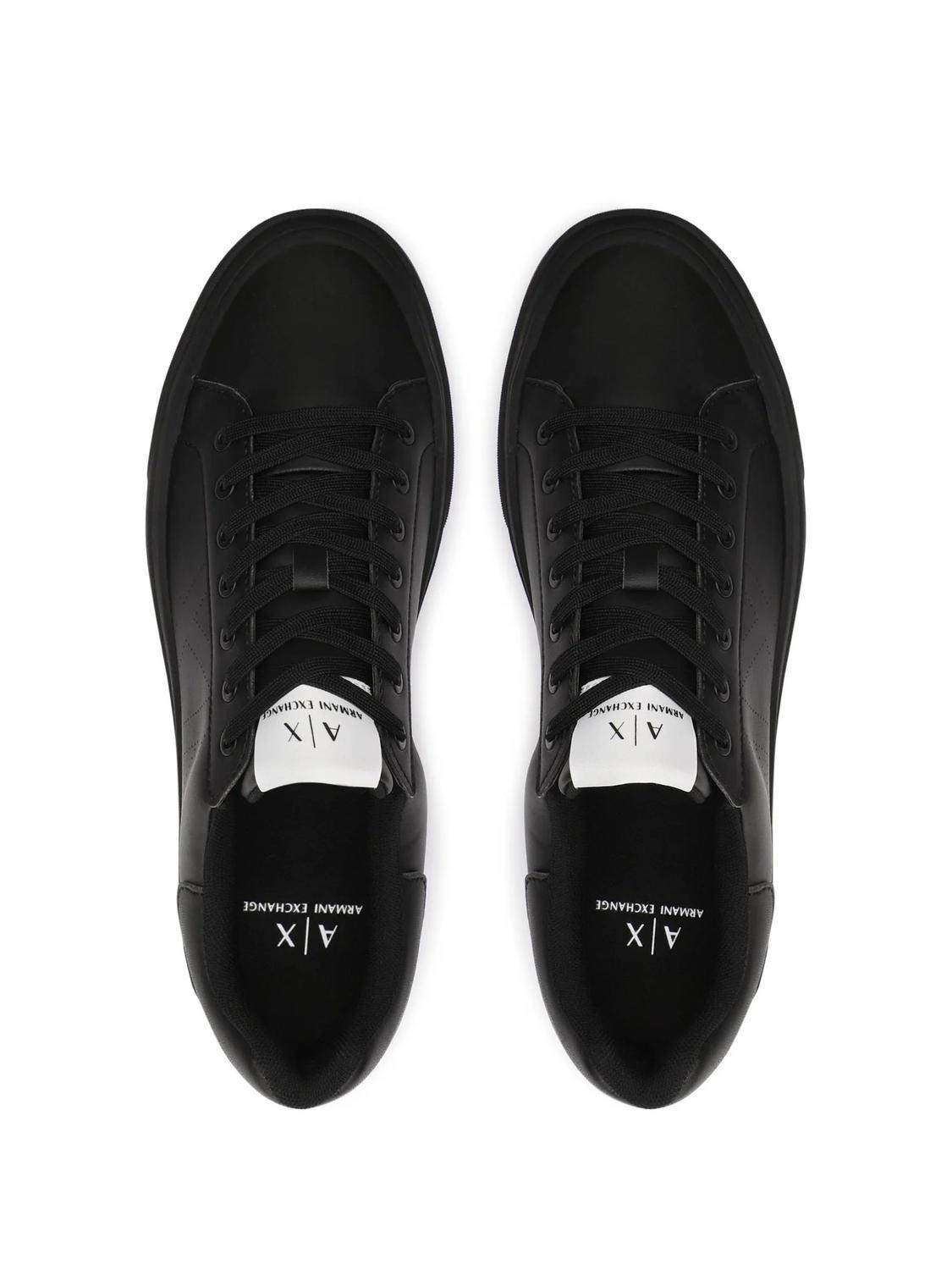 Sneakers with logo lettering | ARMANI EXCHANGE Woman