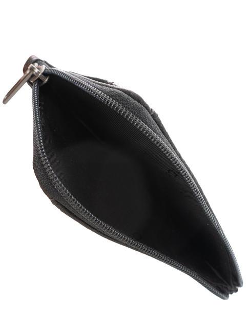 W118 RFID card holder with zip Black - Men’s Wallets