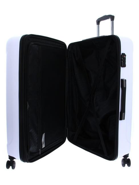 LUSTRE2 Large trolley white - Rigid Trolley Cases