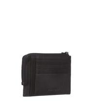 PIQUADRO cardholder PULSE line; leather Black - Men’s Wallets - 2