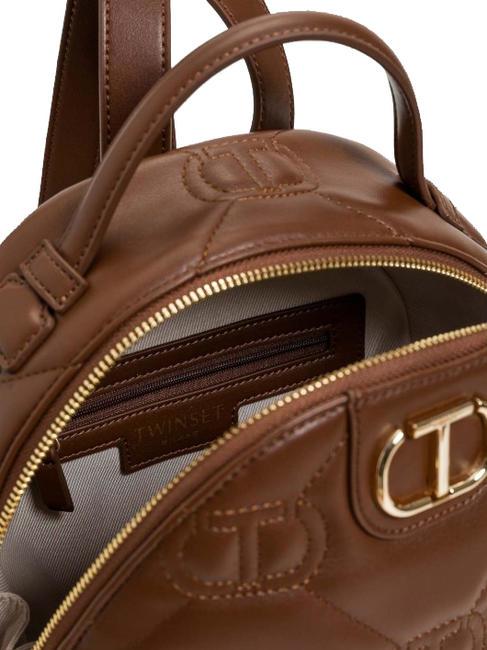 LOGO QUILTED Backpack chocolate - Women&rsquo;s Bags