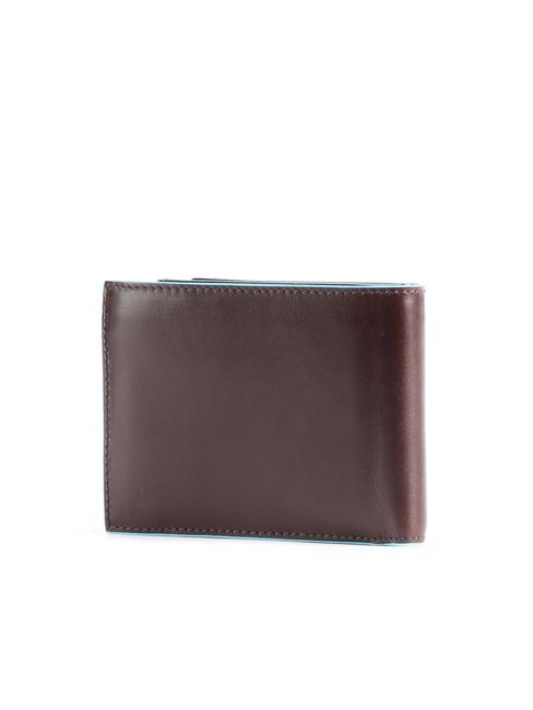 wallet BLUE SQUARE line, in leather MAHOGANY - Men’s Wallets